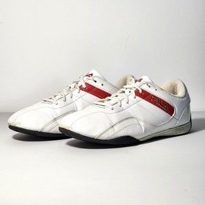 Fila Kalien Men's Size 10.5 M Retro Style White Leather Sneakers Shoes